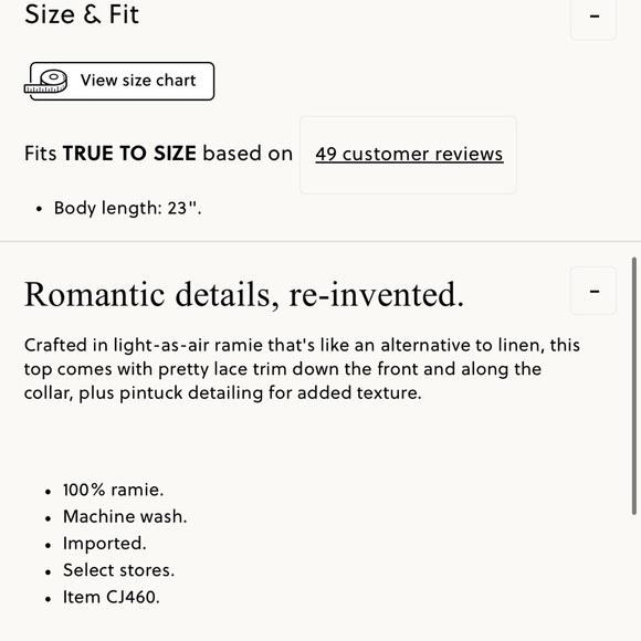 J. Crew Soft Blue Puff Sleeve Top XL - Picture 7 of 7